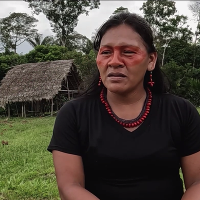 Convivencia con las mujeres Waorani en el viaje a Ecuador organizado por LABORAL Kutxa y Mundukide