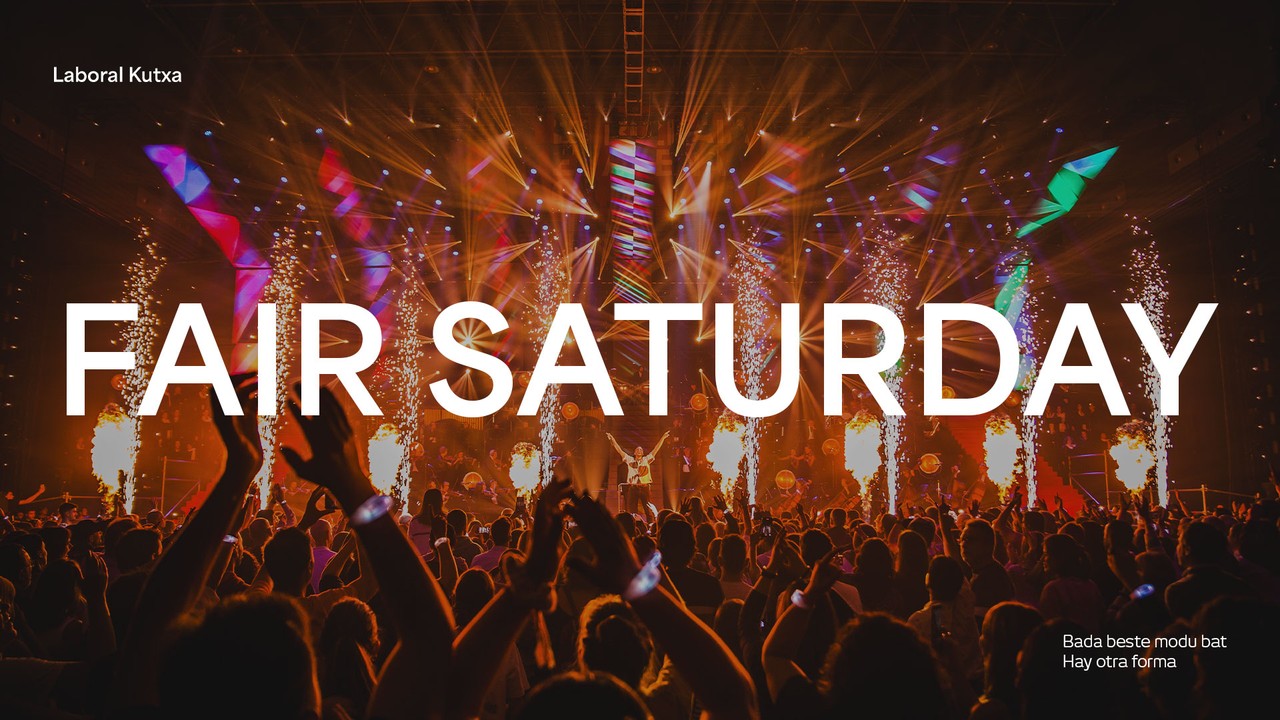 #ZuriEsker: Fair Saturday, cuando la cultura se convierte en motor de cambio