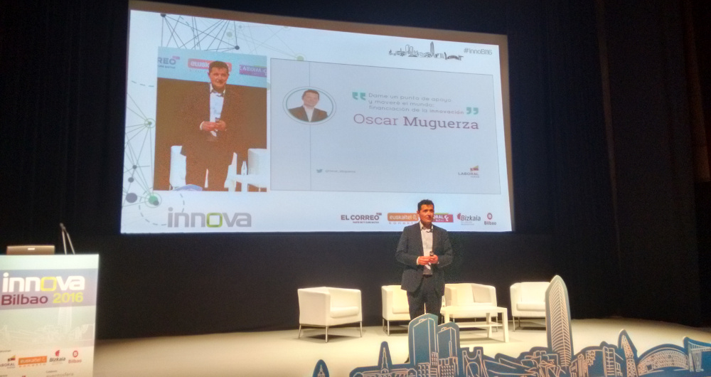 Oscar Muguerza: “Dame un punto de apoyo y moveré el mundo: financiación de la innovación”