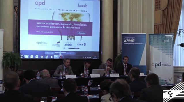 Mesa redonda con Pío Aguirre en Jornada APD: Internacionalización, innovación y financiación