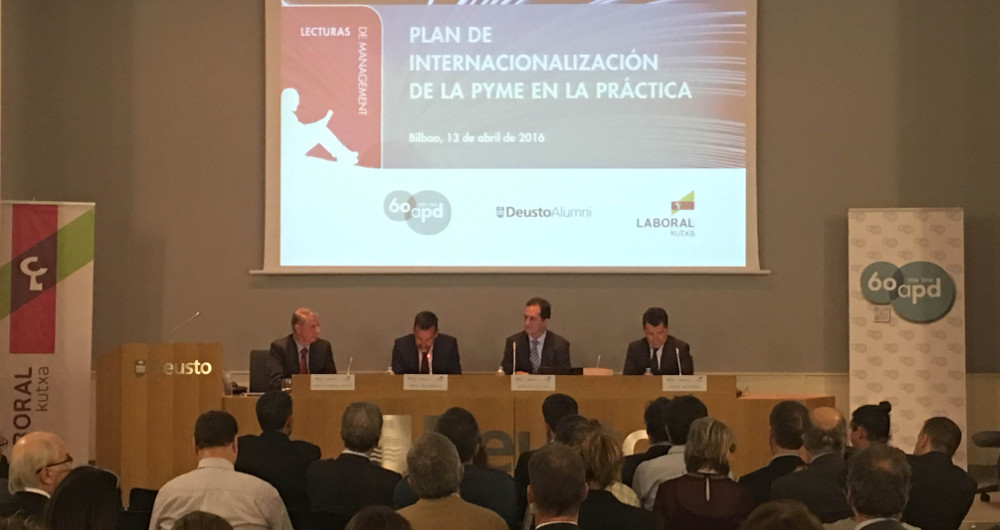 Gran éxito en el Plan de internacionalización de la Pyme a la práctica en la Universidad de Deusto