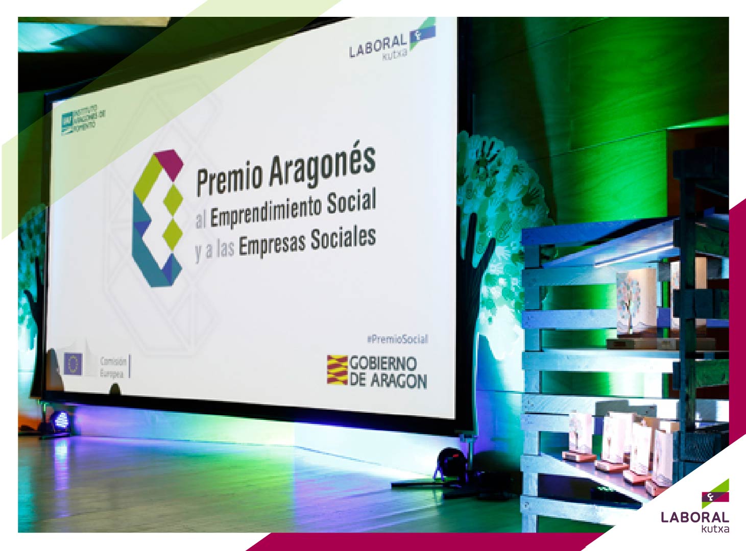 Abierto el plazo de presentación de candidaturas al Premio Aragonés al Emprendimiento Social y a las Empresas Sociales