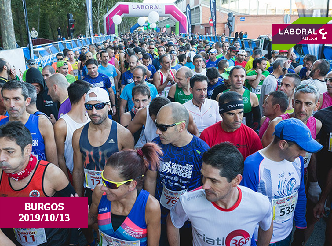 Sorteamos 4 dorsales para la Maratón de Burgos: déjanos tus datos y... ¡suerte!