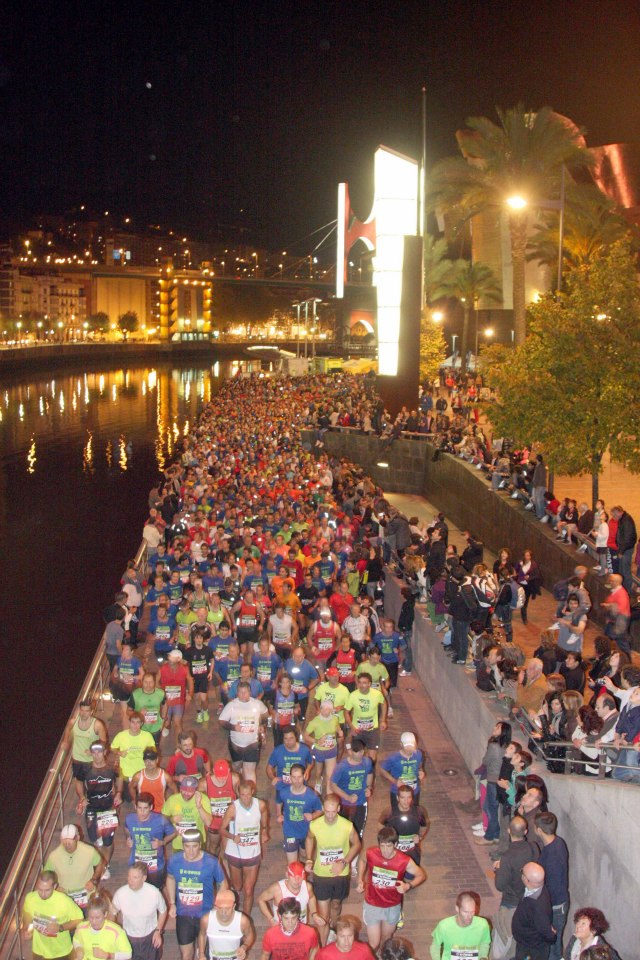 Laboral Kutxa sortea 5 dorsales para el Bilbao Night Marathon