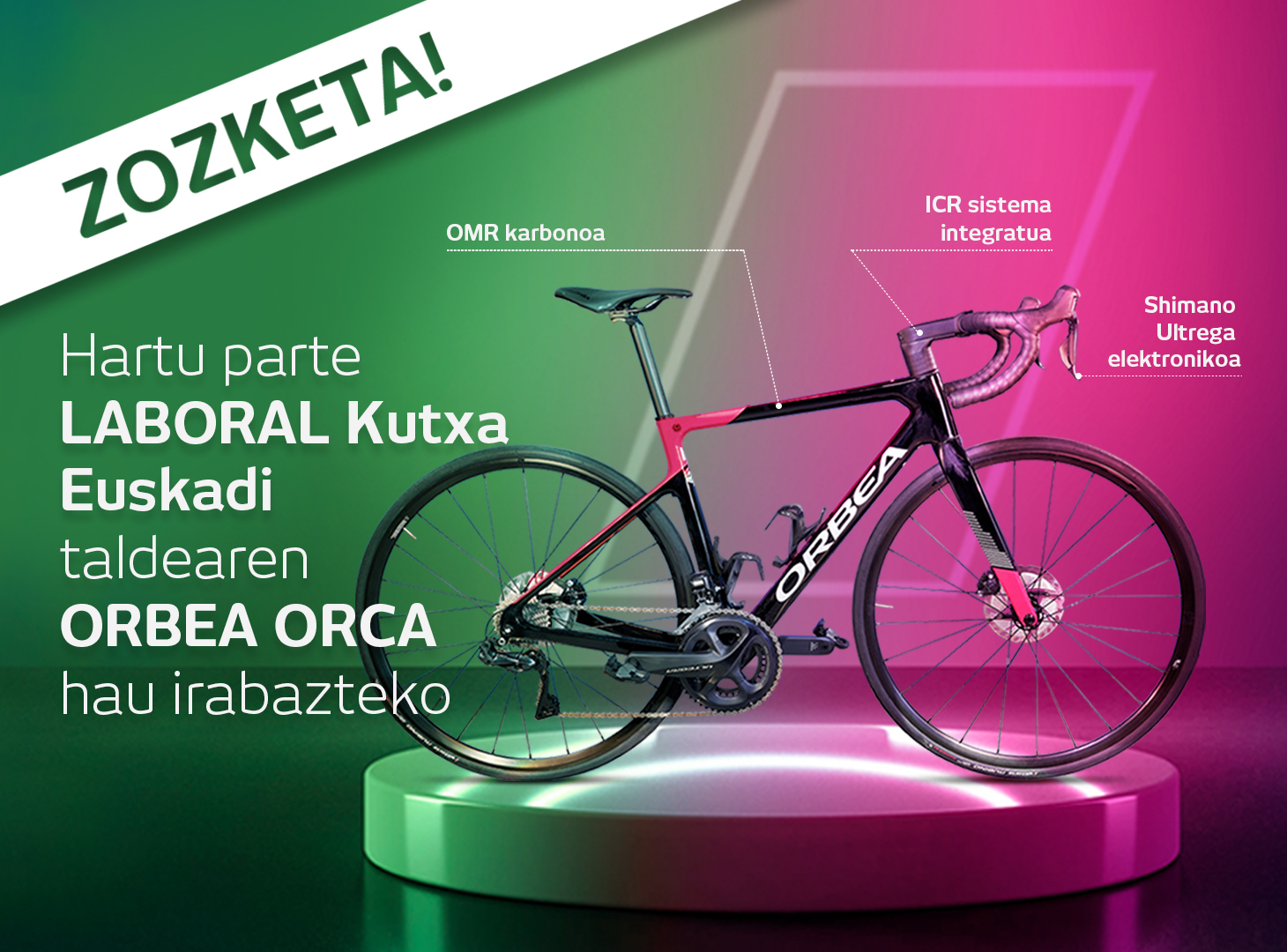 Sorteamos una bici de la Fundación Euskadi para celebrar un año lleno de éxitos