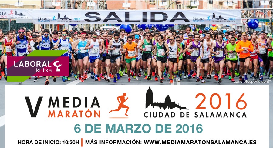 Sorteamos los últimos 4 dorsales que quedan para la Media Maratón de Salamanca